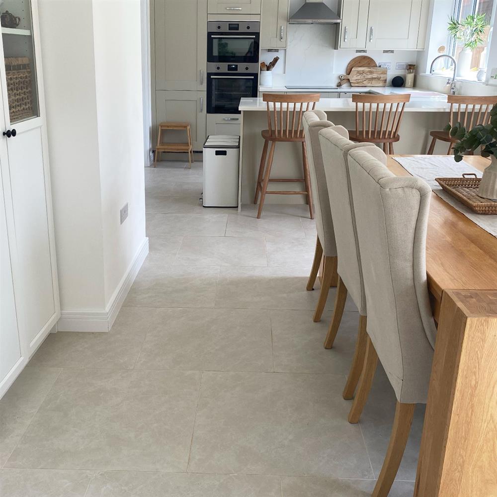 Chiltern light porcelain floor tiles